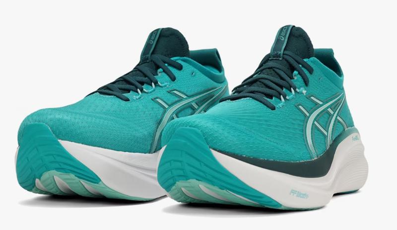 Chaussures Running Asics Gel-Nimbus 27 Bleu/Noir Homme