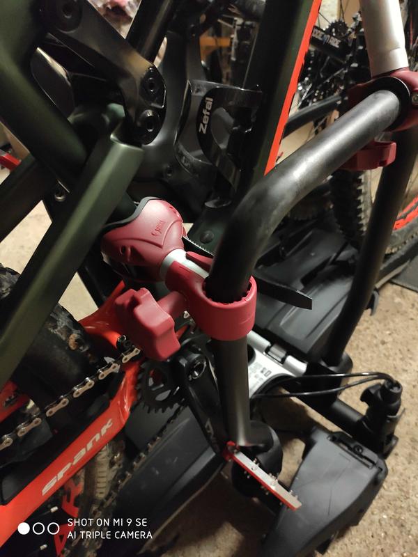 Porte-Vélo Sur Boule D'Attelage Thule EasyFold XT 2 Vélos 13 Pin 933 - Foto 2