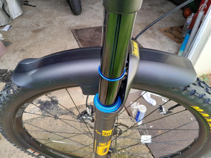 Fork Rrp Mudguard Rapid Racer Products RRP ProGuard Bolt-On Front