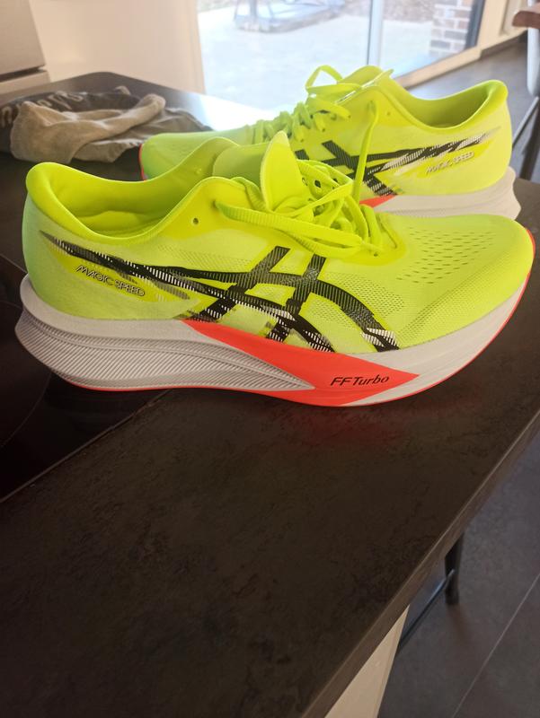 Chaussures Running Asics Magic Speed 4 Jaune/Rouge Homme