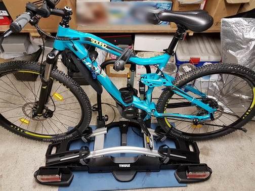 thule 925 velocompact 2 bike