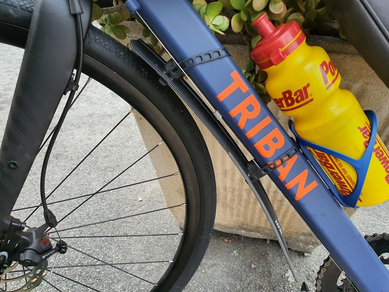Set de garde-boue vélo de route Zéfal Shield R35 noir