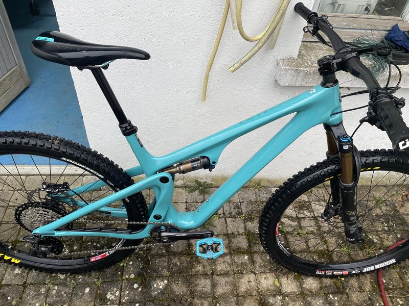 Yeti SB115 T1 Shimano XT 12V 29'' Turquoise MTB 2022