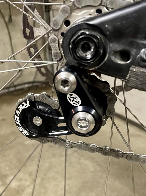 Tendeur de chaîne de vélo pliant Tendeur de chaîne de vélo en alliage d