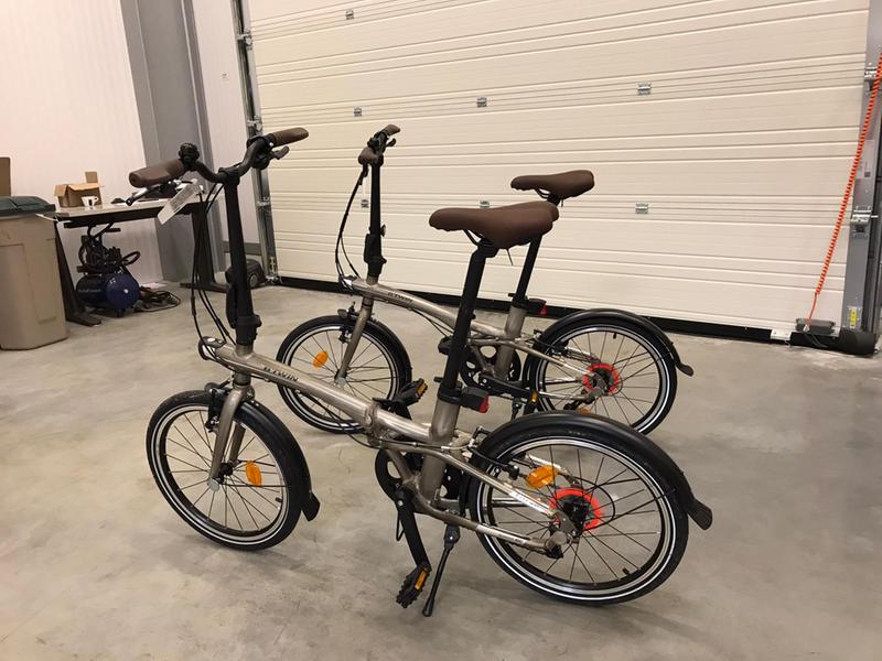 btwin tilt 900 folding bike