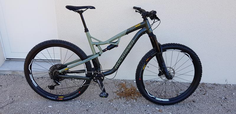 Vtt Tout Suspendu Rockrider Am 500s Ltd Sram X01 Eagle 12v 29 Vert Edition Limitee Alltricks Fr