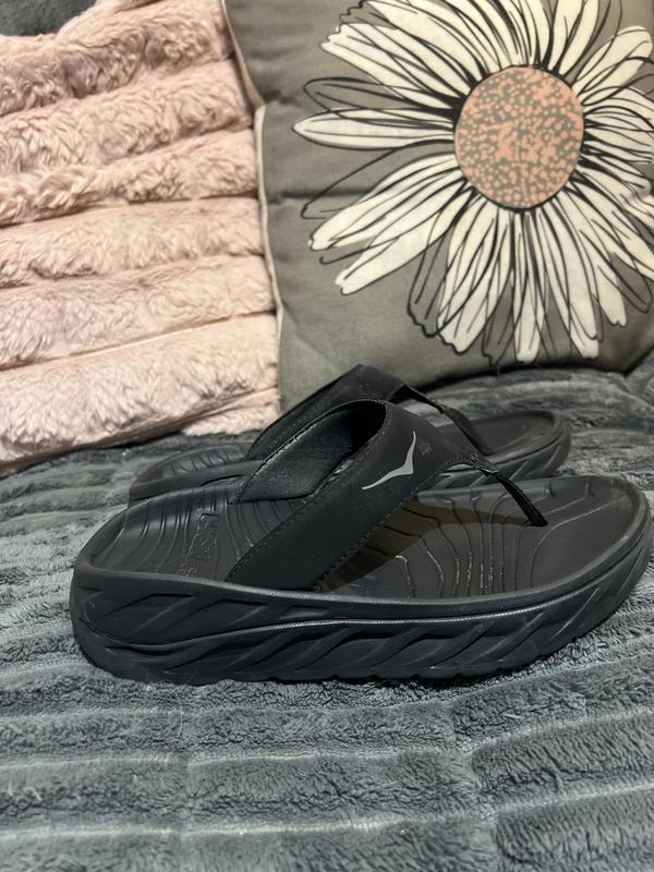Hoka Ora Recovery Flip Black Women | Alltricks.com