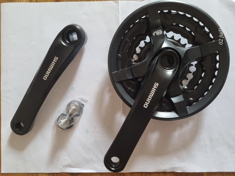 Ensemble de manivelles Shimano Tourney FC-TY501 42-34
