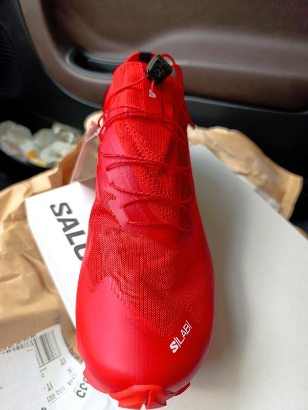 Salomon S/LAB Pulsar 3 Trail Shoes Red Black Unisex