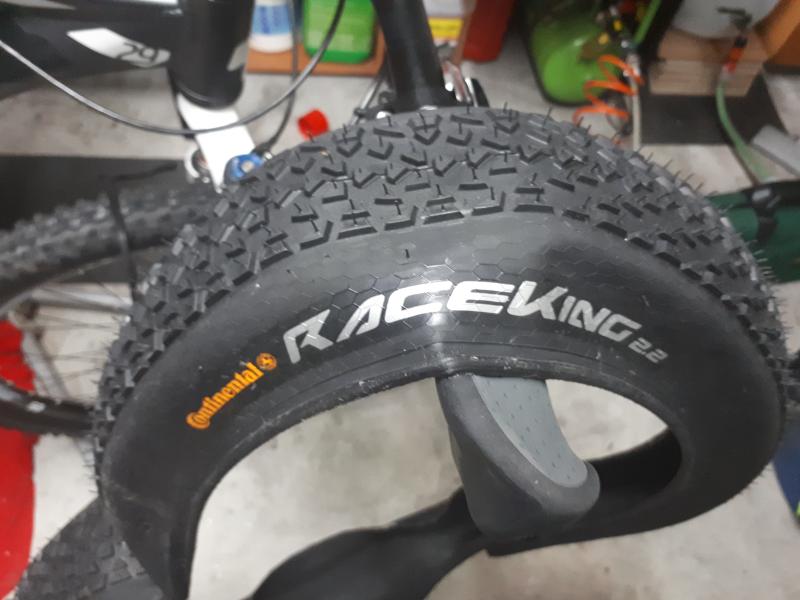 Continental Unisexe - Adulte Race King Pneu de vélo Noir 27