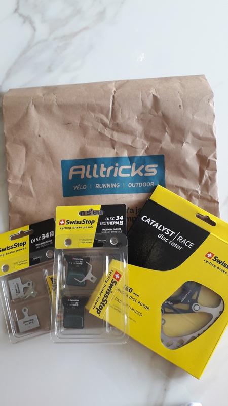 SwissStop Plaquettes De Frein Organiques Sram Etap HRD, Jaune | Bikeinn