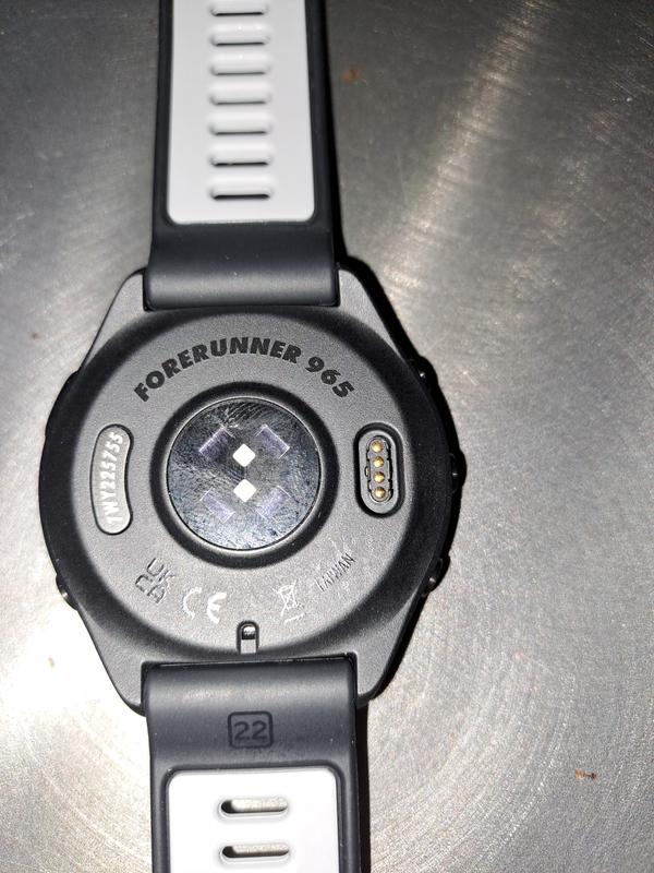 Montre GPS Garmin Forerunner 965 Blanc