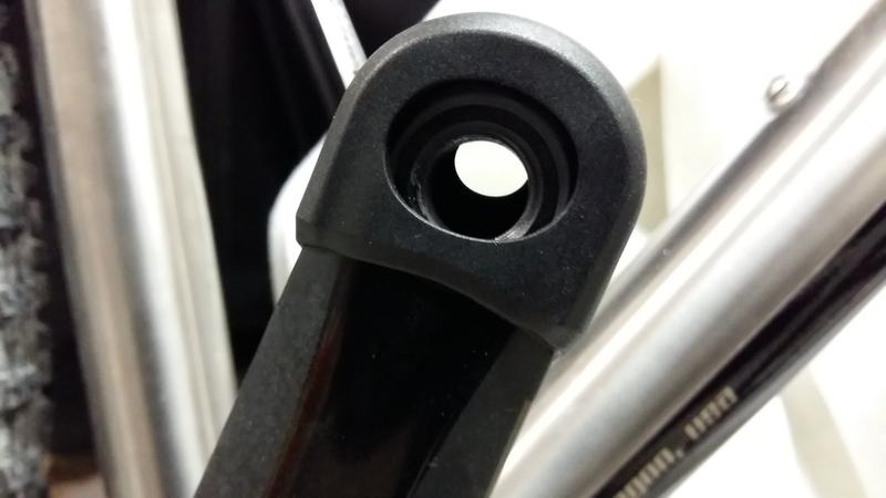 Protection de manivelles Race Face pour pédalier carbone - rouge - Accessoire vélo sur La Bécanerie