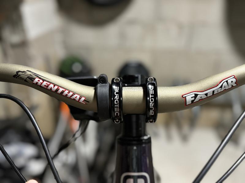 Potence BURGTEC ENDURO MK3 Bleu