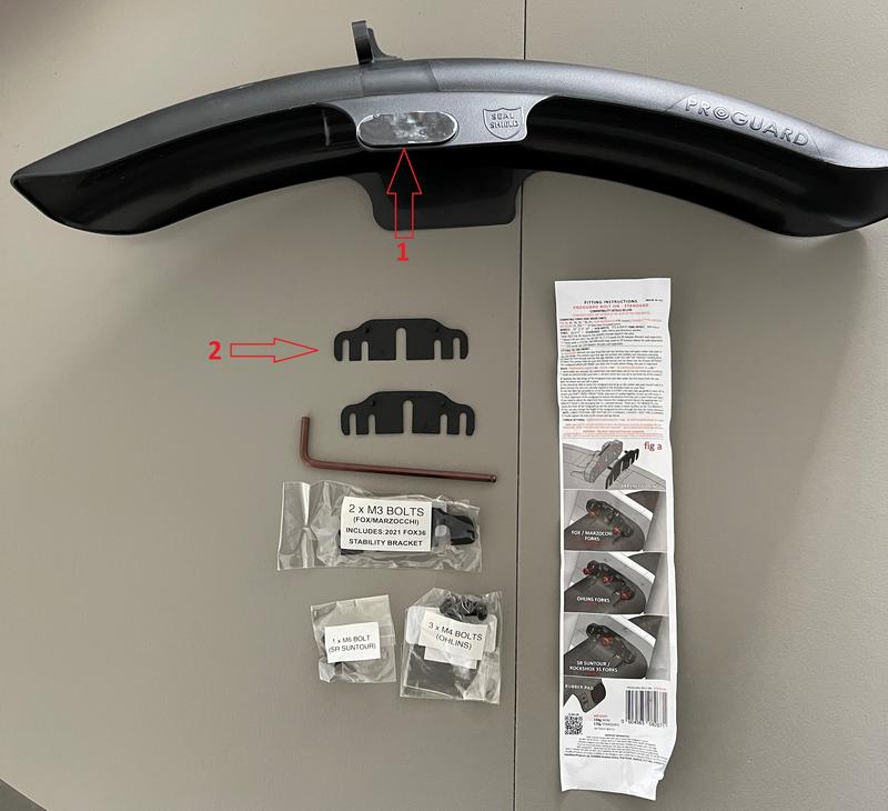 RRP ProGuard Standard Mudguards Front Au Meilleur Prix Sur