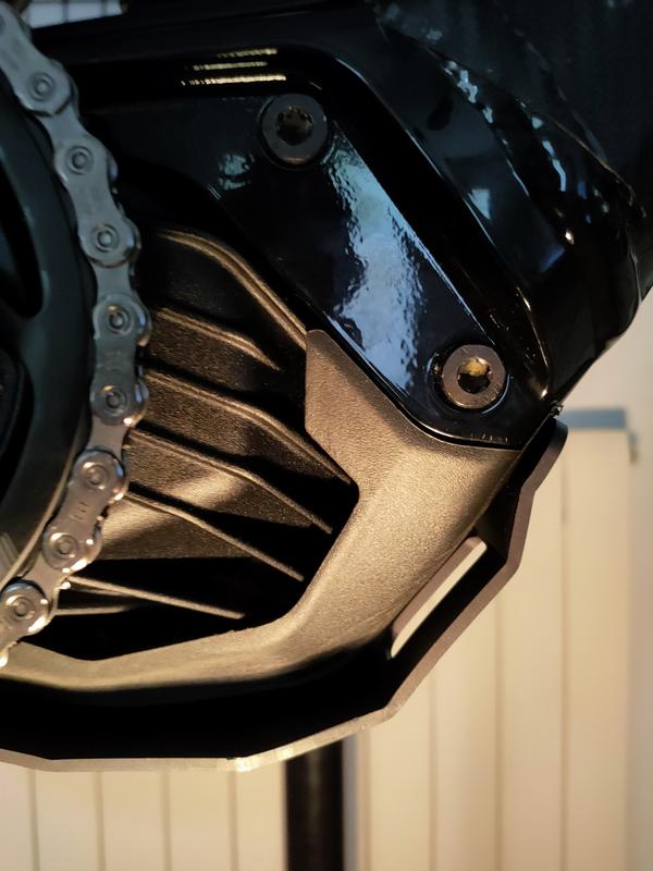 Protection Moteur AVS Racing Skidplate – Pour VTT électrique Moustache (alu, Noir)