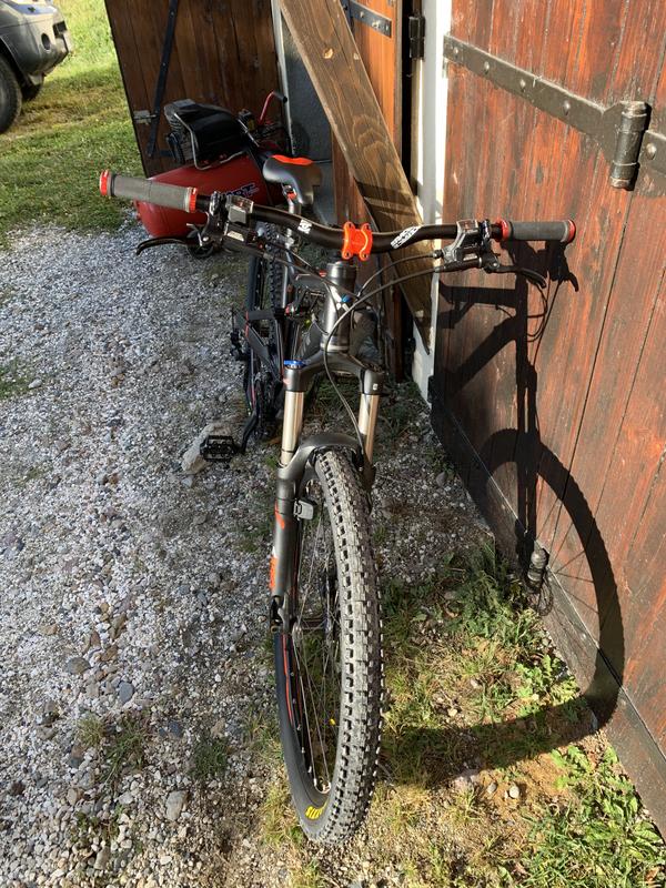 Guidon Race Face Ride 640mm + Potence Rocky Mountain, Alu, Occasion