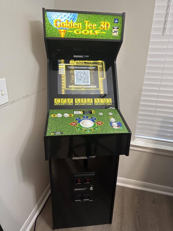 トップス ARCADE GAME TEE BLK Arcade1UP Pac-Man Machine, Head-to-Head Gaming Table, 12-in