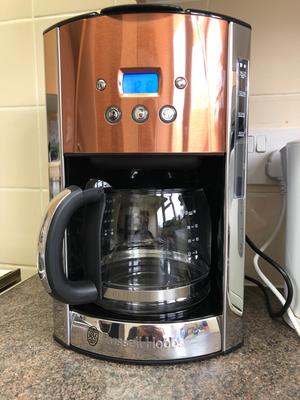 Luna Copper Accents Coffee Maker