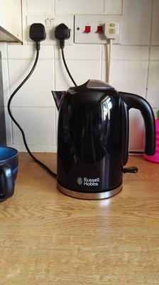 Russell Hobbs Electric Kettle Colours Plus Jet Black - 20413