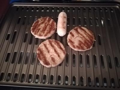 GEORGE FOREMAN Griglia BBQ Senza Fumo L Rame