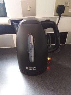 Buy Russell Hobbs Textures Black Plastic Kettle 21271