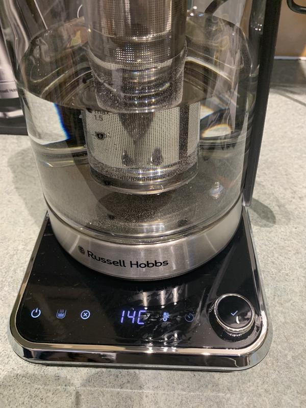  Russell Hobbs 2 in 1 Combined Electric Tea Maker and Water  Kettle RH-S0816TM Stainless Steel Glass 1.7L: Home & Kitchen