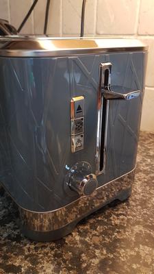 Structure White Slice Toaster