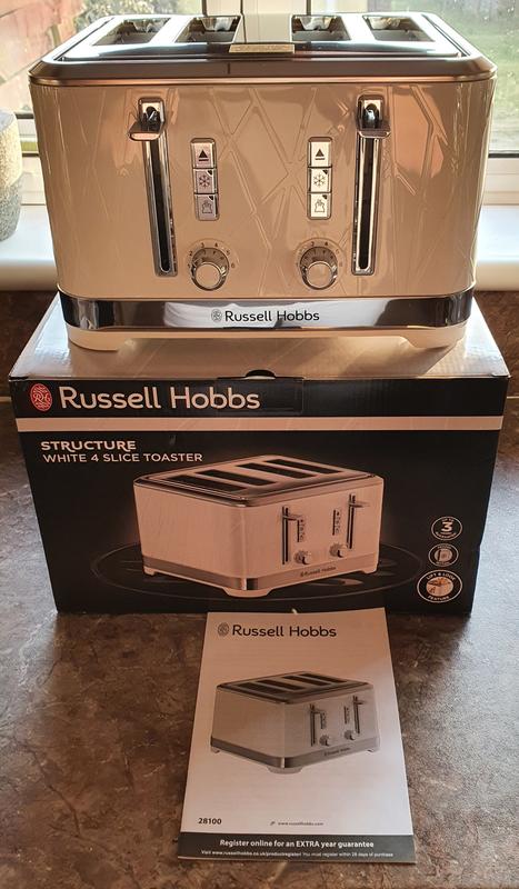 Buy Russell Hobbs 28100 Structure Toaster, 4 Slice - Contemporary