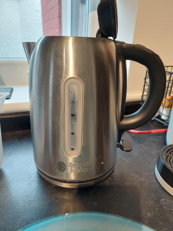 Russell Hobbs 20460 Buckingham Quiet Boil 1.7 L 3000 W Kettle Brushed  Stainless Steel Silver 220 VOLTS NOT FOR USA