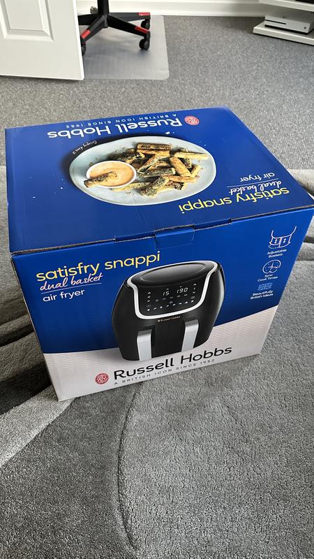 Russell Hobbs Satisfry Snappi Dual Basket Air Fryer