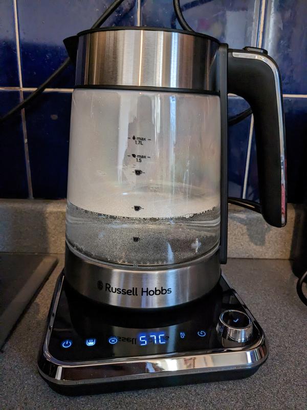  Russell Hobbs 2 in 1 Combined Electric Tea Maker and Water  Kettle RH-S0816TM Stainless Steel Glass 1.7L: Home & Kitchen