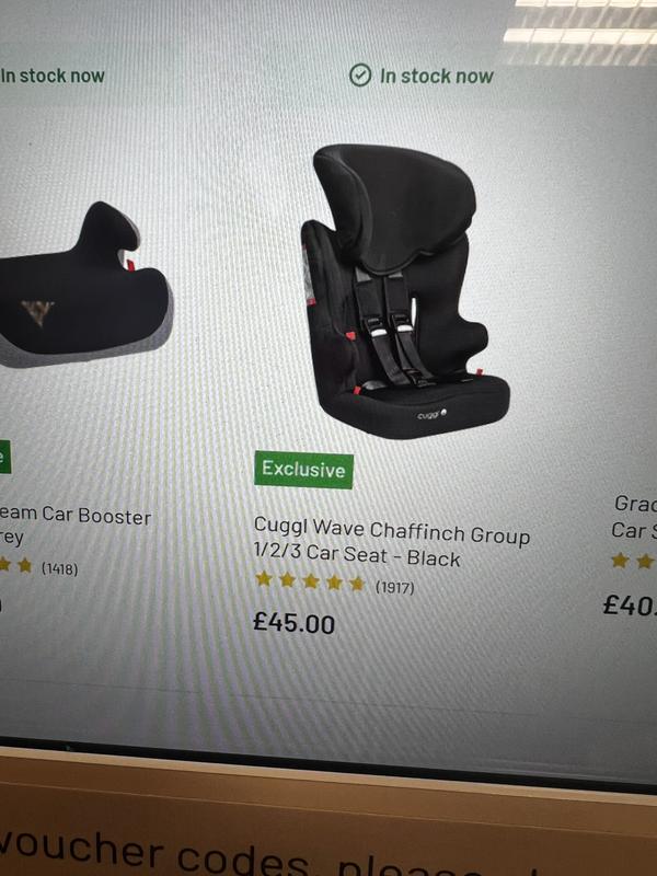 Cuggl wave hot sale car seat