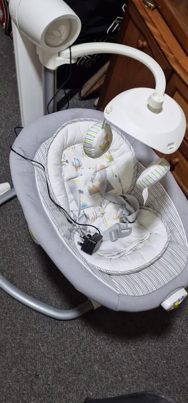 Joie serina swivel baby swing multi motion recline