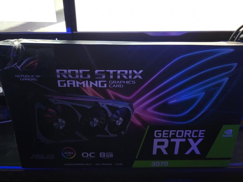 ROG Strix GeForce RTX 3070 OC Edition 8GB GDDR6 | Graphics Cards