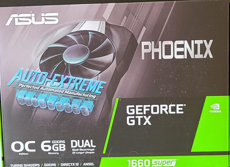 Asus phoenix gtx 1660 oc 6gb hot sale