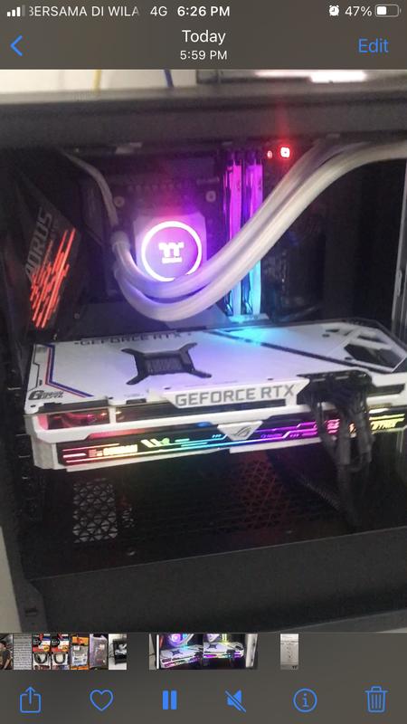 大人女性の PCパーツ ASUS edition GUNDAM 3080 STRIX ROG PCパーツ ...