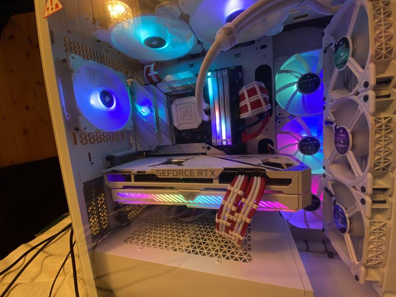 ROG Strix GeForce RTX 3070 V2 White OC Edition 8GB GDDR6 | Placa