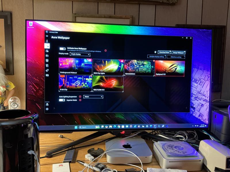 ROG Swift OLED PG42UQ | Acima de 34 polegadas | Gaming Monitores