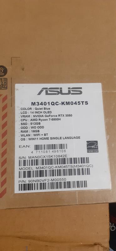 Asus Vivobook Pro 14 OLED M3401QC | ASUS Store India Asus Vivobook Pro 14 OLED M3401QC | ASUS Store India