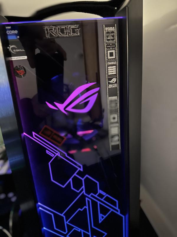 Boîtier PC Asus ROG Strix Helios - Boîtier PC gamer fixe compatible RGB,  ATX/EATX; renforts pour cartes graphiques ; supports pour radiateurs  jusqu'à 420 mm ; Aura