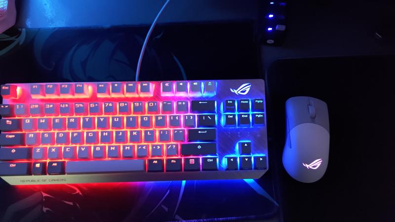 ROG Strix Scope NX TKL Moonlight White | Gaming 打機keyboards｜ROG 