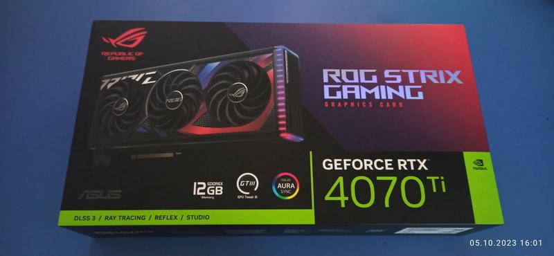 ROG Strix GeForce RTX™ 4070 Ti 12GB GDDR6X | Відеокарта | ROG Україна