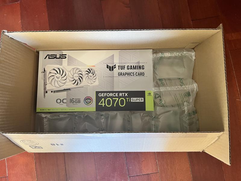 ASUS TUF Gaming GeForce RTX ™ 4070 Ti SUPER 16GB GDDR6X ASUS TUF Gaming GeForce RTX ™ 4070 Ti SUPER 16GB GDDR6X