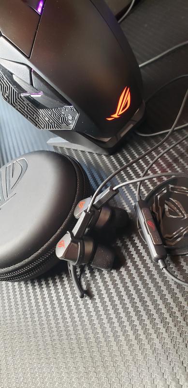 ASUS ROG Cetra Core II Casque Avec fil Ecouteurs Jouer Noir  (90YH02V0-B2UA00) prix Maroc