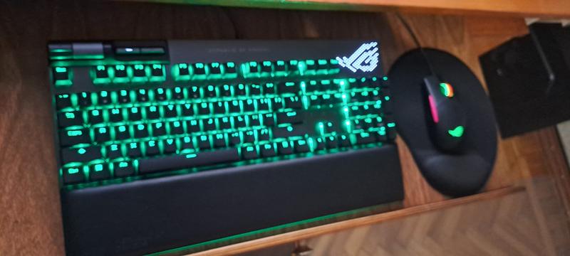 AQUA FLARE UVA M450 RGB Ⅱ ROG Strix Flare II Animate | Геймерська механічна клавіатура | ROG
