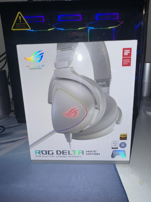 ROG Delta White Edition | Headsets & Audio | ROG United States ROG Delta White Edition | Headsets & Audio | ROG United States