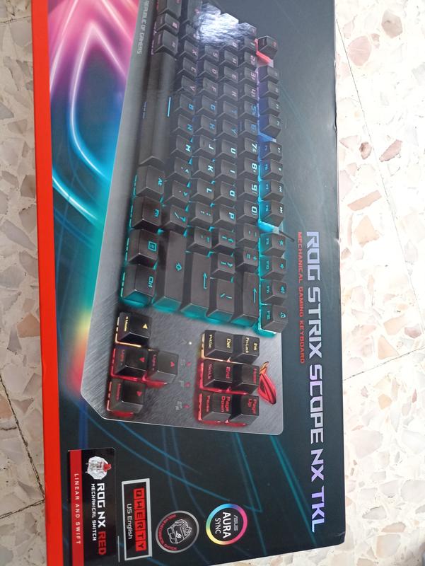 Clavier ASUS ROG Strix Scope TKL - Asus Store Maroc – Asus Store Maroc -  Setup Gamer & Composant