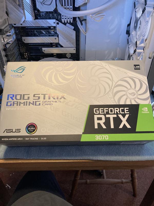 ROG Strix GeForce RTX 3070 V2 White OC Edition 8GB GDDR6