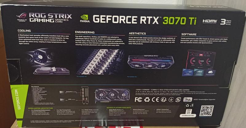 ROG-STRIX-RTX3070TI-O8G-GAMING | Tarjetas gráficas | ROG Spain